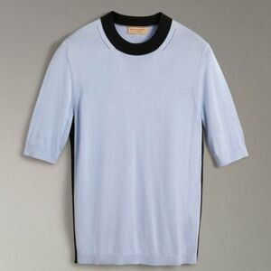 BURBERRY SILK CASHMERE T-SHIRT